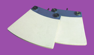 12 M2 White Keramik Filter Plate Dewatering Pertambangan Untuk Filter Vakum Keramik